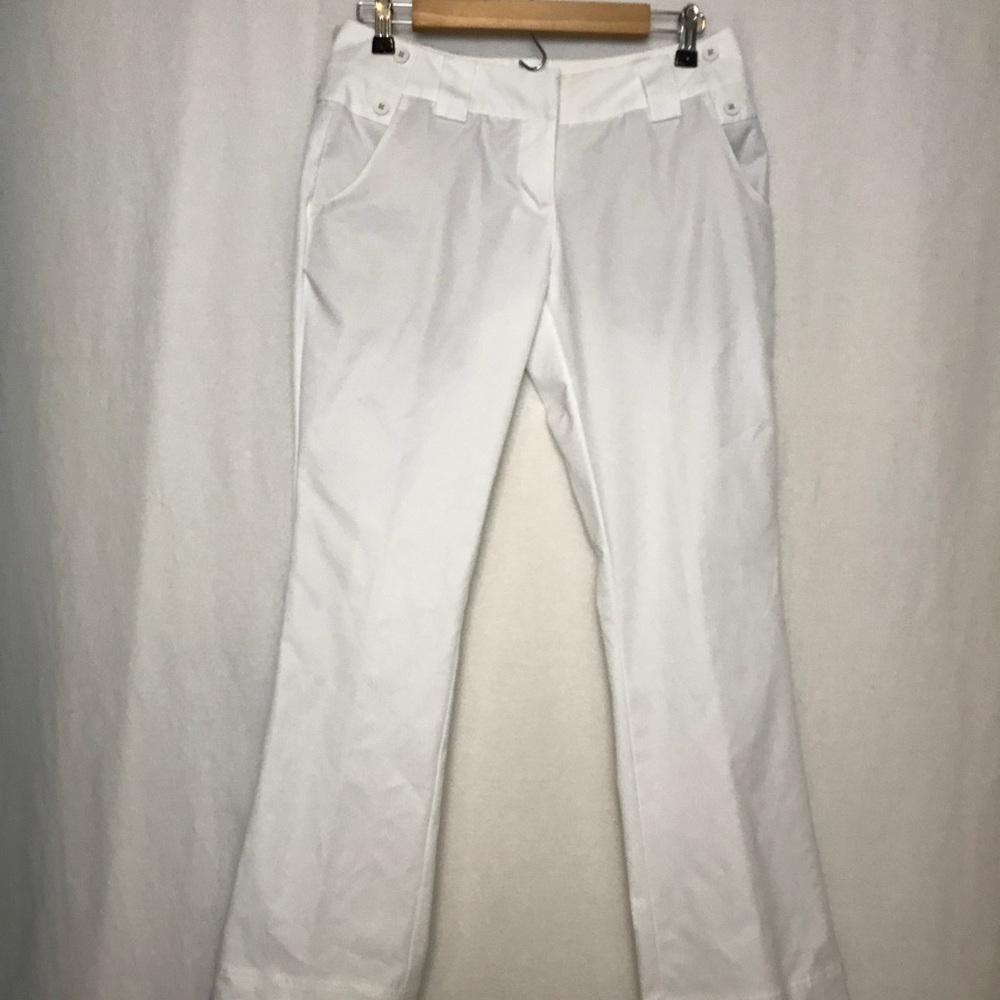 Adidas climalite golf women’s white pants size 4